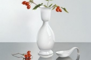 14361 - Rozenbottel in opaline vaasje